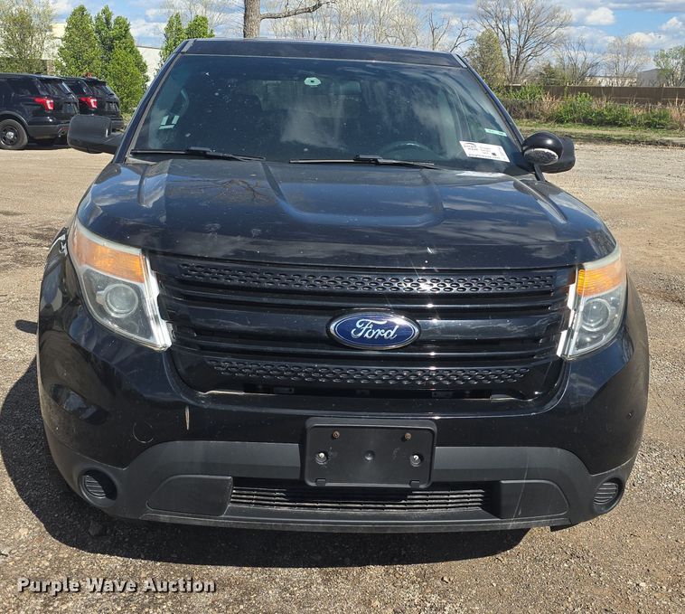 image for item DO7754 2015 Ford Explorer Police Interceptor SUV