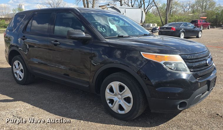 image for item DO7754 2015 Ford Explorer Police Interceptor SUV