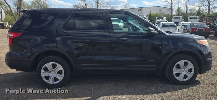 image for item DO7754 2015 Ford Explorer Police Interceptor SUV