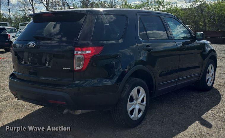 image for item DO7754 2015 Ford Explorer Police Interceptor SUV