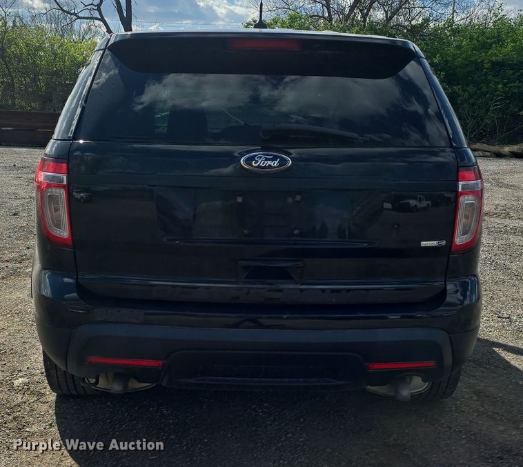 image for item DO7754 2015 Ford Explorer Police Interceptor SUV