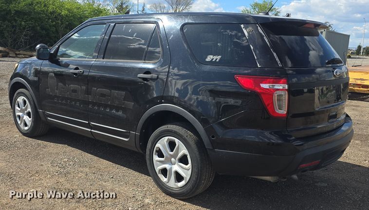 image for item DO7754 2015 Ford Explorer Police Interceptor SUV