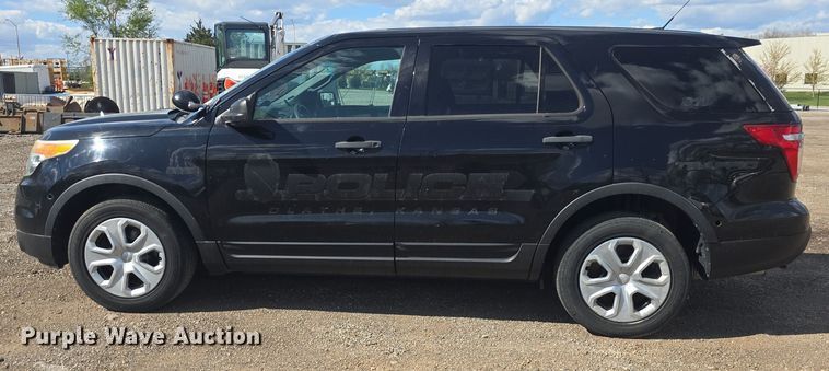 image for item DO7754 2015 Ford Explorer Police Interceptor SUV