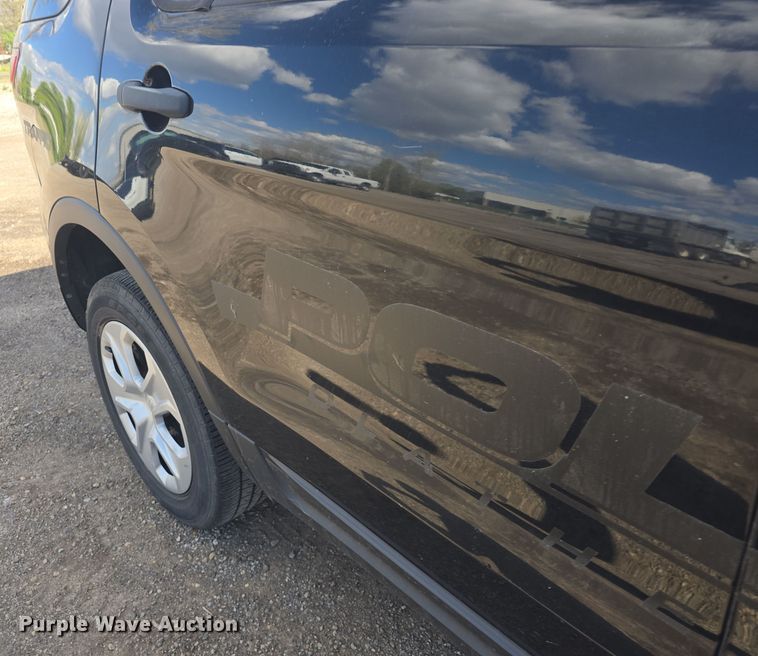 image for item DO7754 2015 Ford Explorer Police Interceptor SUV