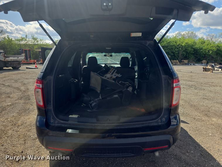 image for item DO7754 2015 Ford Explorer Police Interceptor SUV