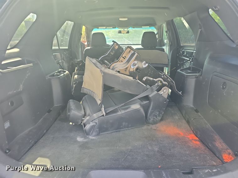 image for item DO7754 2015 Ford Explorer Police Interceptor SUV