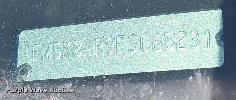 image for item DO7754 2015 Ford Explorer Police Interceptor SUV