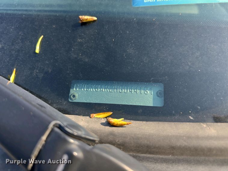 image for item DO7883 2017 Ford Explorer Police Interceptor SUV