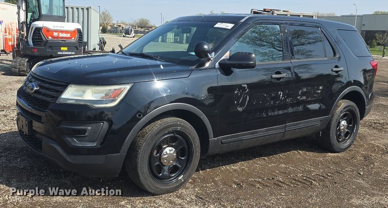 image for item DO7884 2016 Ford Explorer Police Interceptor SUV