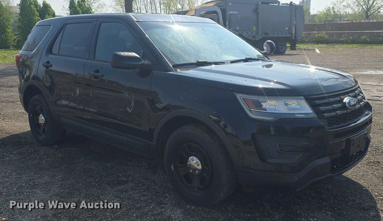 image for item DO7884 2016 Ford Explorer Police Interceptor SUV