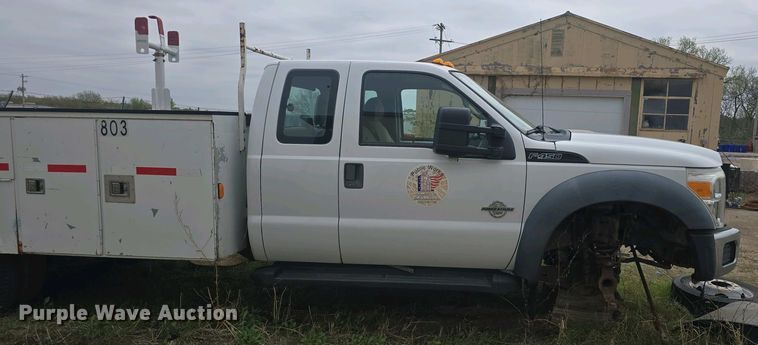 image for item DO7894 2012 Ford F450 Super Duty SuperCab utility / service truck