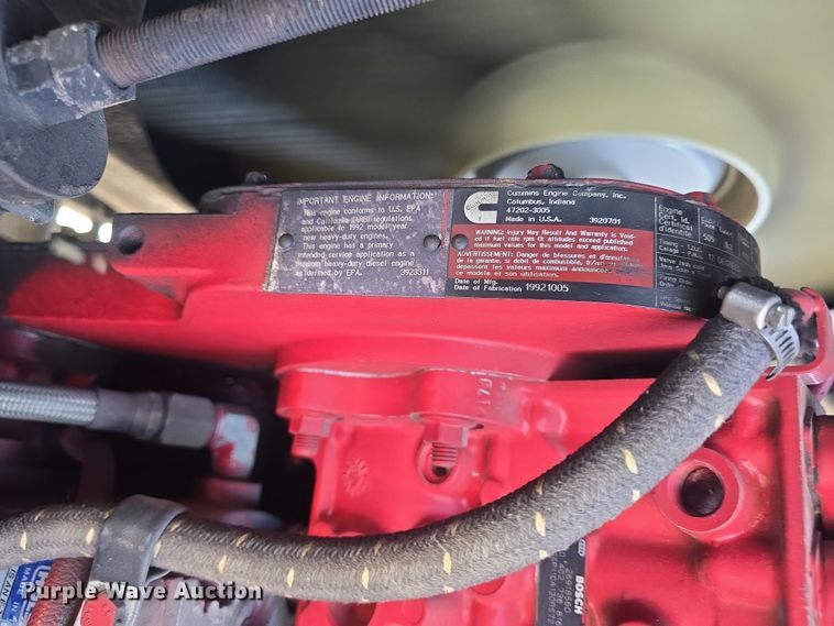 image for item DO7907 1993 HME pumper fire truck