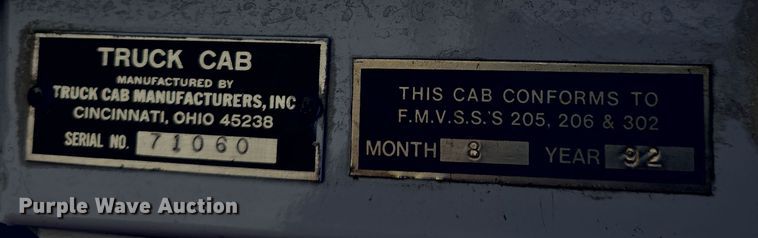 image for item DO7907 1993 HME pumper fire truck