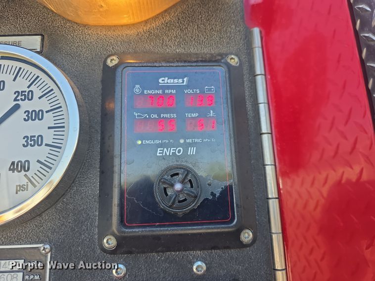 image for item DO7909 2002 HME pumper fire truck