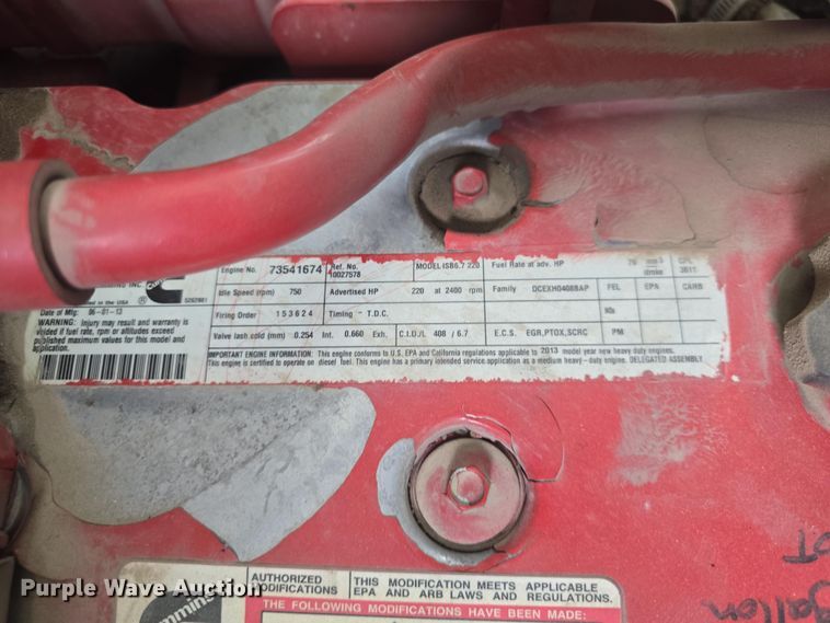 image for item DO7911 2014 Blue Bird school bus