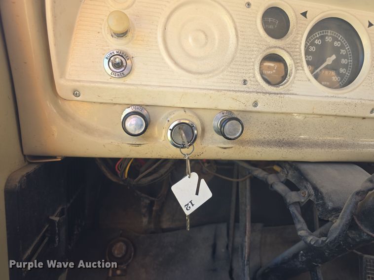 image for item DO7914 1971 Ford F600 sewer jetter truck