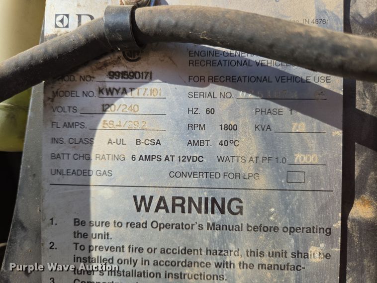 image for item DP6315 1994 GMC mobile command center vehicle