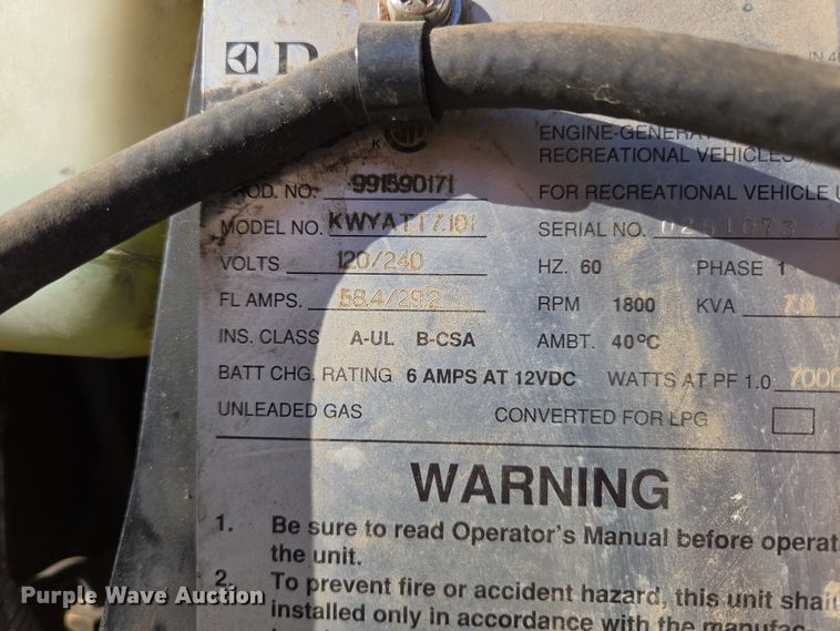 image for item DP6315 1994 GMC mobile command center vehicle