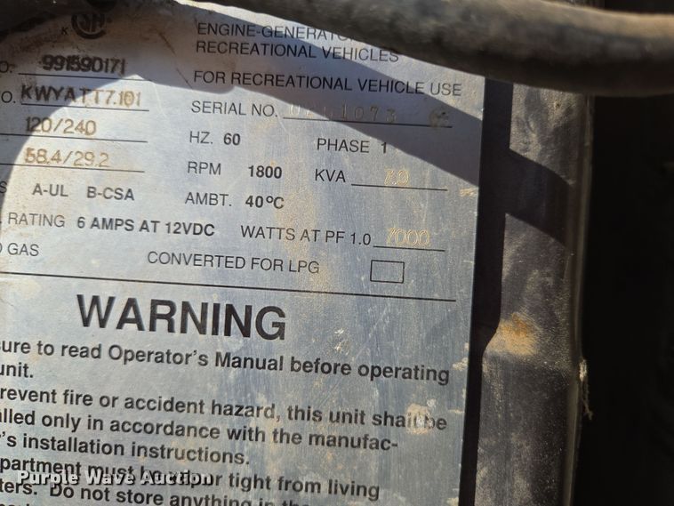 image for item DP6315 1994 GMC mobile command center vehicle