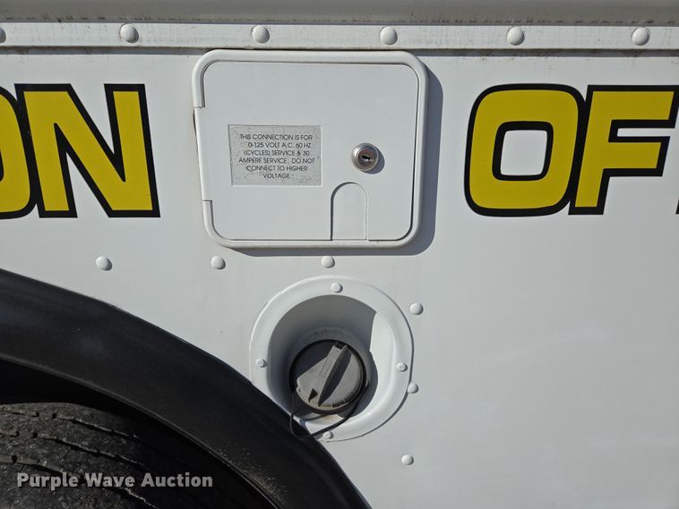 image for item DP6315 1994 GMC mobile command center vehicle