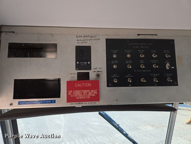 image for item DP6315 1994 GMC mobile command center vehicle