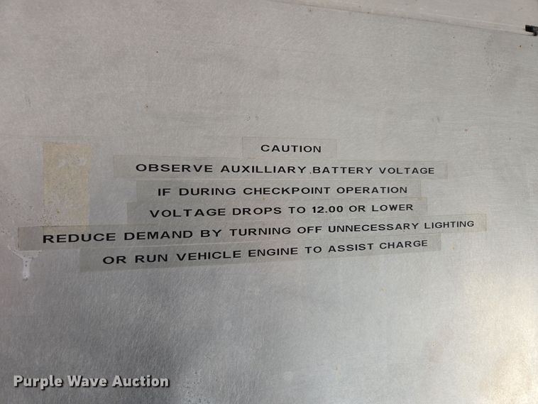 image for item DP6315 1994 GMC mobile command center vehicle