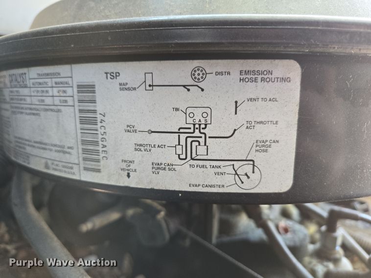 image for item DP6315 1994 GMC mobile command center vehicle