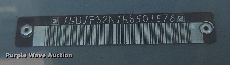 image for item DP6315 1994 GMC mobile command center vehicle