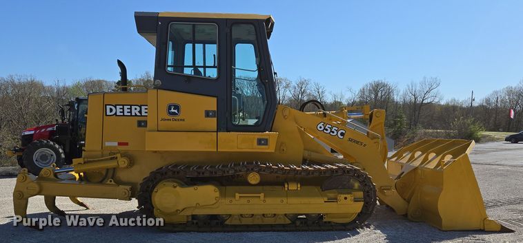 image for item DP6316 2004 John Deere 655C Series II track loader