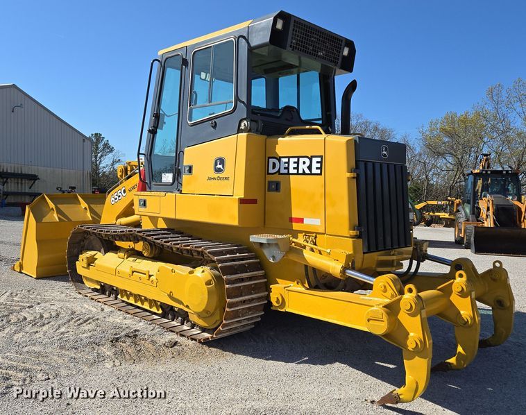 image for item DP6316 2004 John Deere 655C Series II track loader