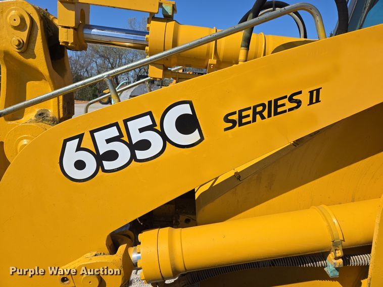 image for item DP6316 2004 John Deere 655C Series II track loader