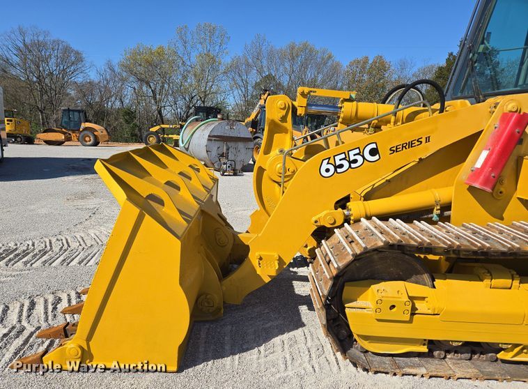 image for item DP6316 2004 John Deere 655C Series II track loader