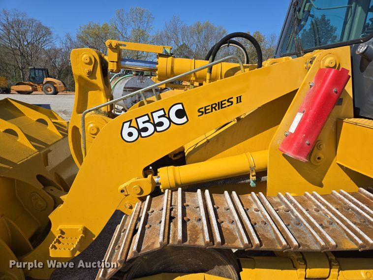 image for item DP6316 2004 John Deere 655C Series II track loader