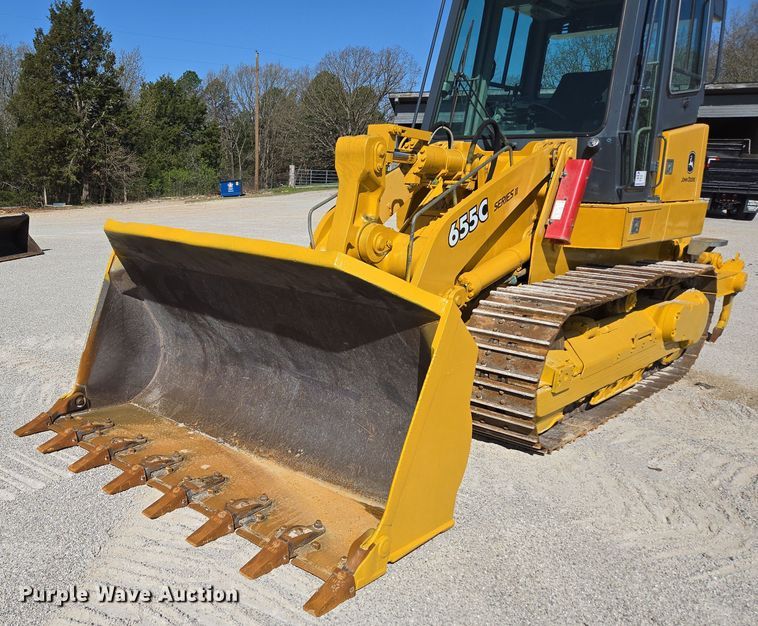 image for item DP6316 2004 John Deere 655C Series II track loader