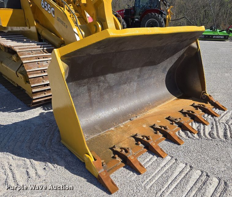 image for item DP6316 2004 John Deere 655C Series II track loader