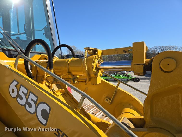 image for item DP6316 2004 John Deere 655C Series II track loader
