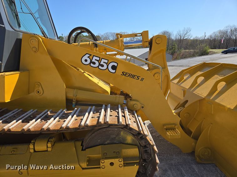 image for item DP6316 2004 John Deere 655C Series II track loader