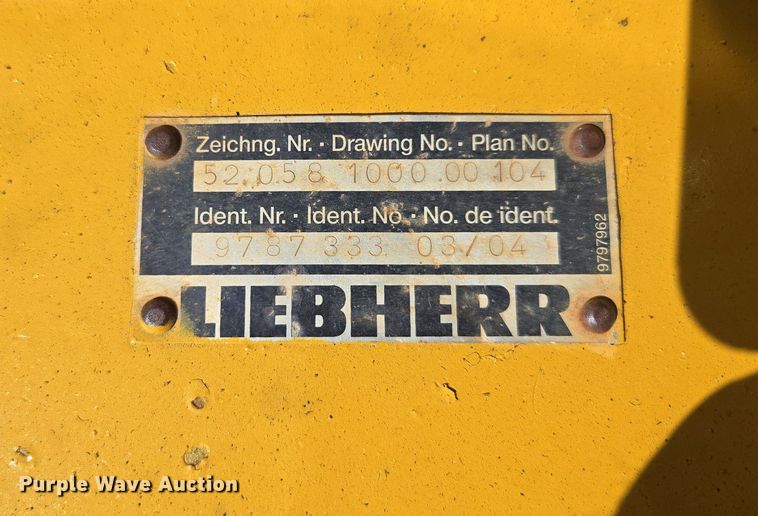 image for item DP6316 2004 John Deere 655C Series II track loader