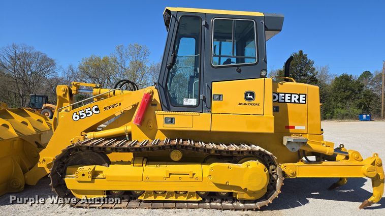 image for item DP6316 2004 John Deere 655C Series II track loader