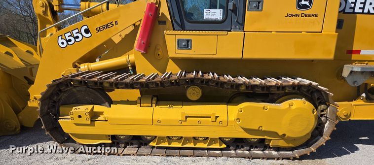 image for item DP6316 2004 John Deere 655C Series II track loader