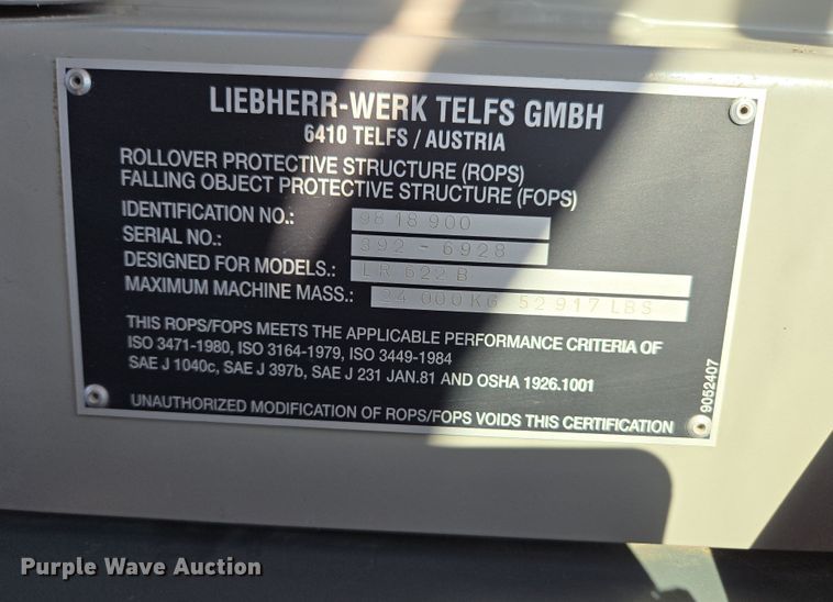 image for item DP6316 2004 John Deere 655C Series II track loader