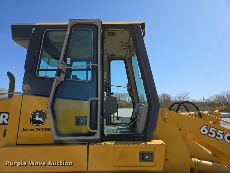 image for item DP6316 2004 John Deere 655C Series II track loader