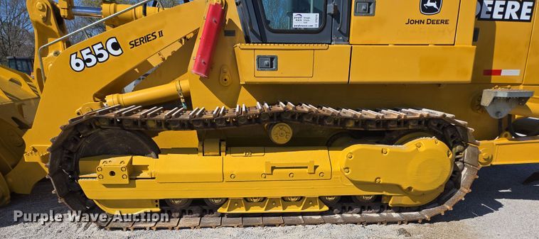 image for item DP6316 2004 John Deere 655C Series II track loader
