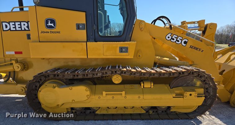 image for item DP6316 2004 John Deere 655C Series II track loader