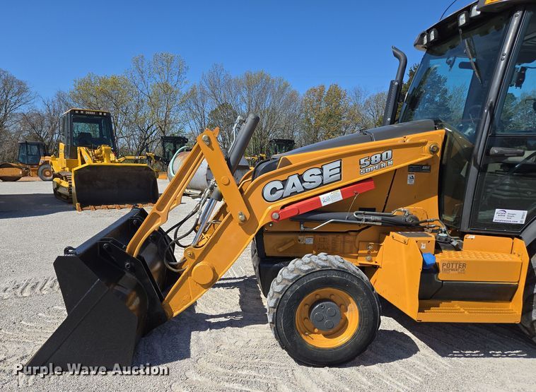 image for item DP6317 2016 Case 580 Super N backhoe