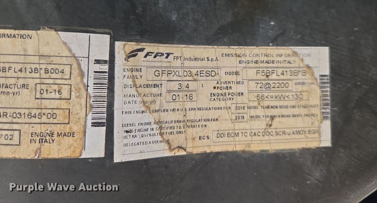 image for item DP6317 2016 Case 580 Super N backhoe