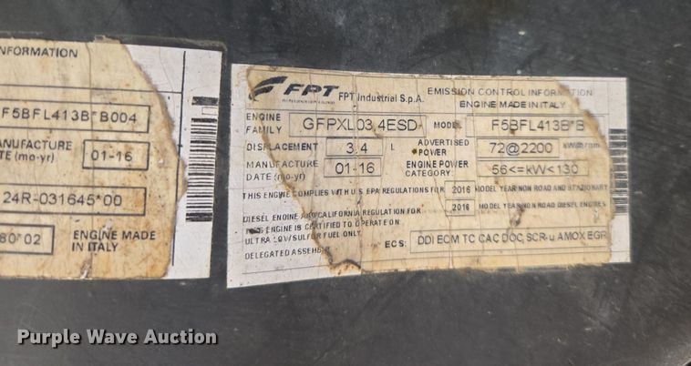 image for item DP6317 2016 Case 580 Super N backhoe