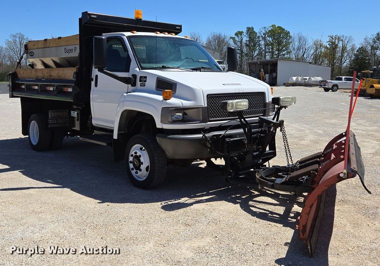 image for item DP6318 2009 Chevrolet C5500 dump truck