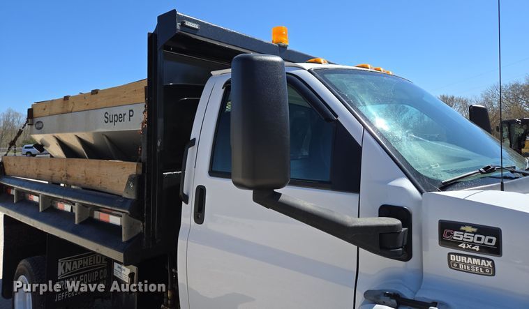 image for item DP6318 2009 Chevrolet C5500 dump truck