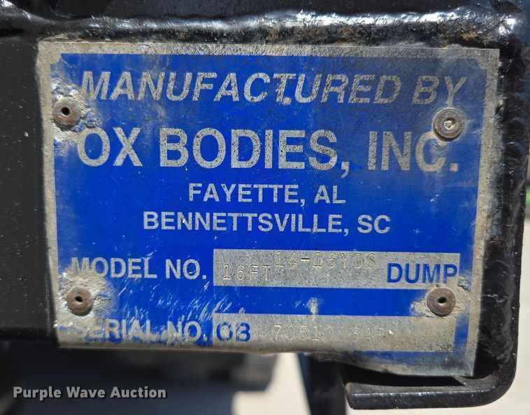 image for item DP6320 2006 Freightliner Business Class M2 dump truck